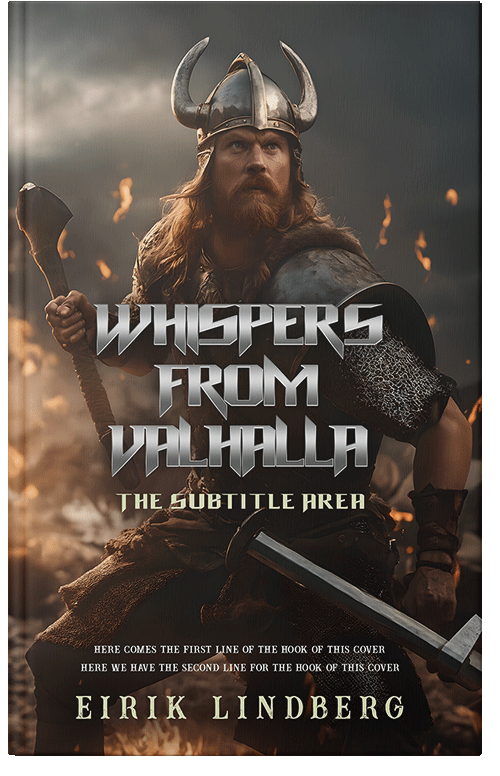 Front view of Premade Historical Book Cover - Zeus