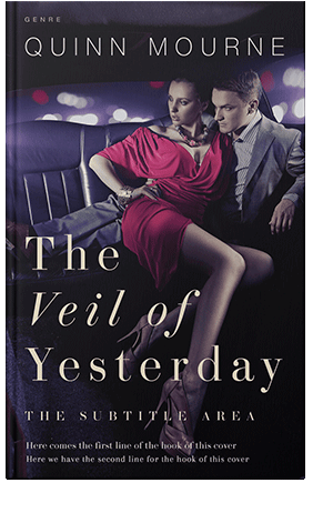 Pre Made Book Cover Ebony