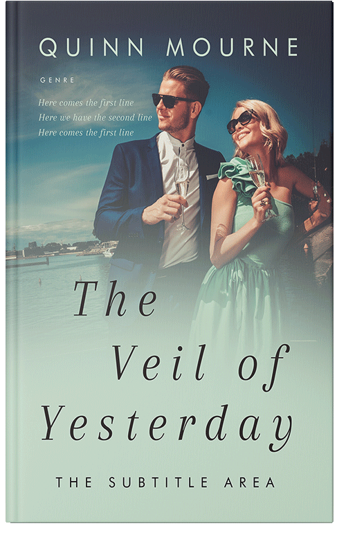 Front view of Premade Romance Book Cover - Tasman