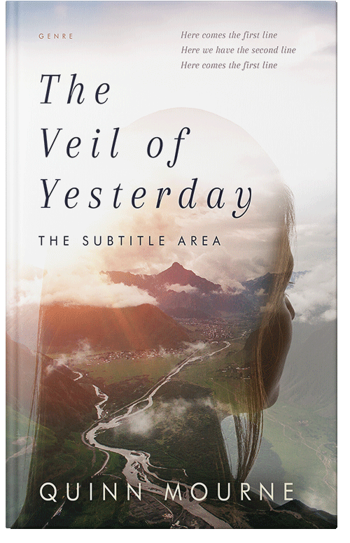 Front view of Premade Teen & Young Adult Book Cover - Pearl Bush