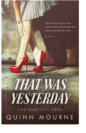 Pre Made Book Cover Cowboy