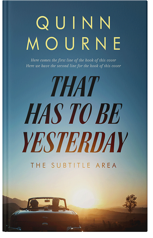 Front view of Premade Romance Book Cover - Ming