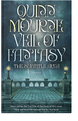 Pre Made Book Cover Pickled Bluewood