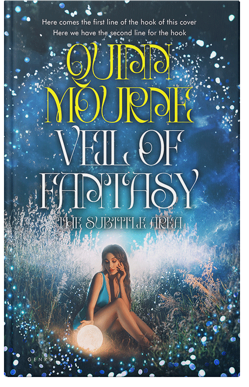 Front view of Premade Fantasy Book Cover - San Juan