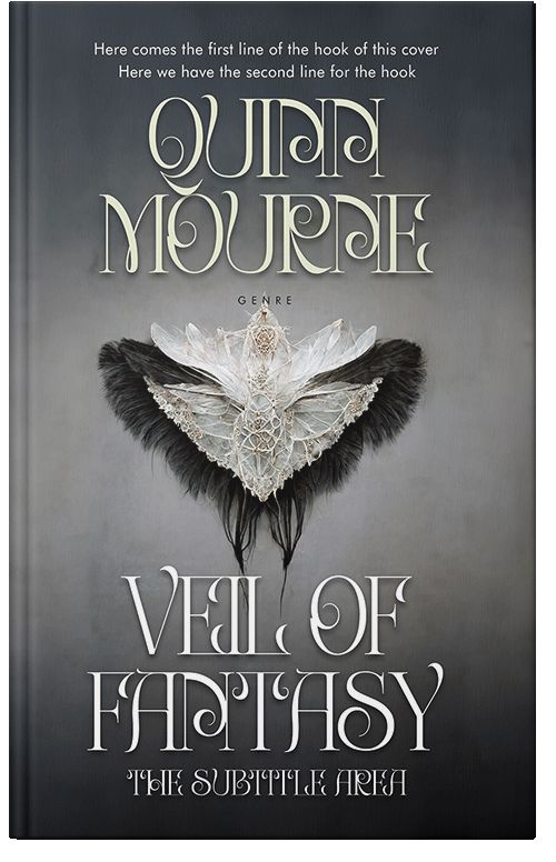 Front view of Premade Fantasy Book Cover - Cape Cod