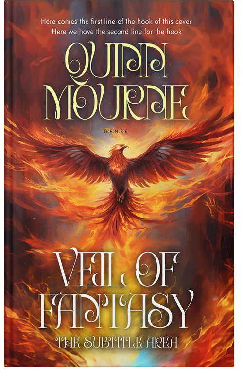 Front view of Premade Fantasy Book Cover - Red Robin