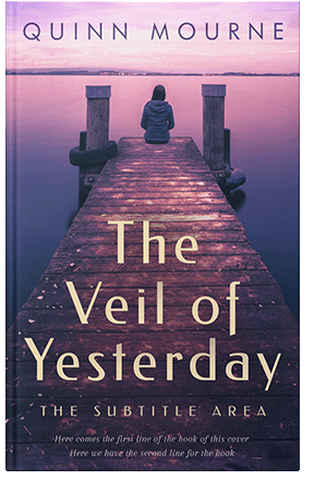 Pre Made Book Cover Martinique