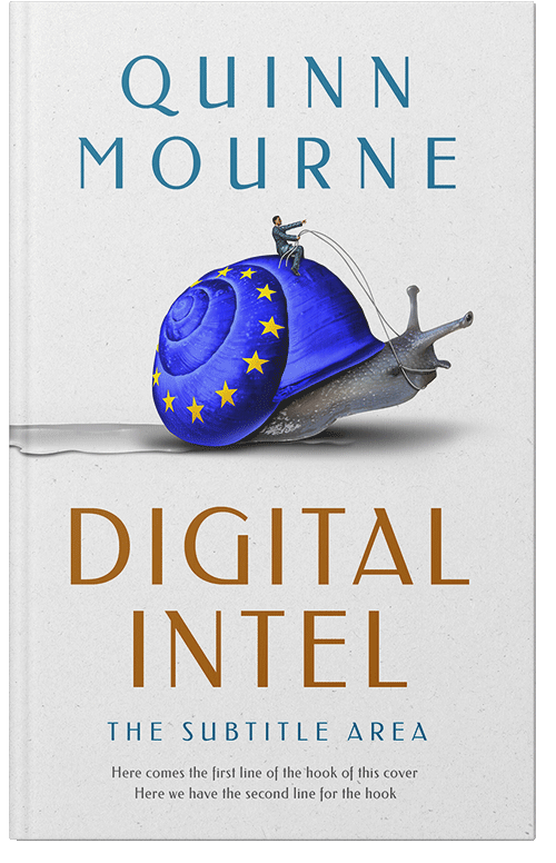 Front view of Premade Politics & Law & Society Book Cover - Seashell