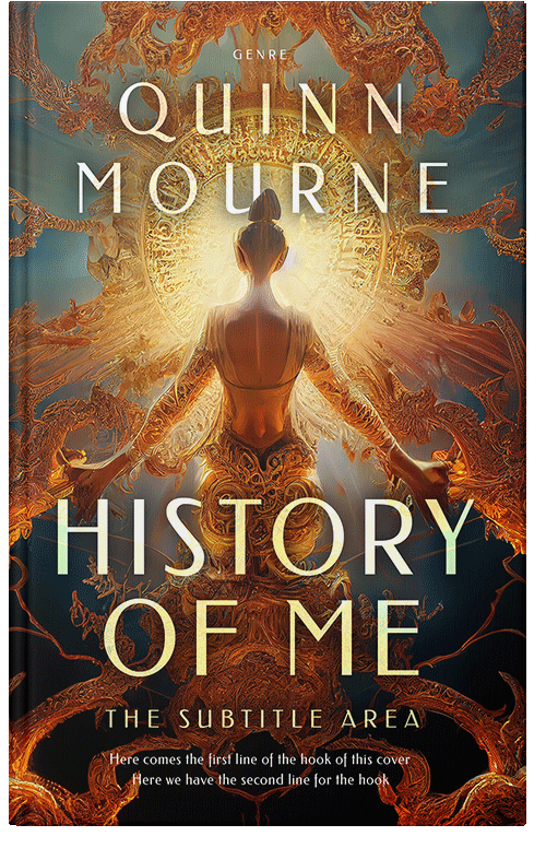 Front view of Premade Religion & Spirituality Book Cover - Pickled Bean