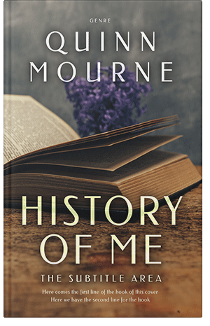 Pre Made Book Cover Tobacco Brown