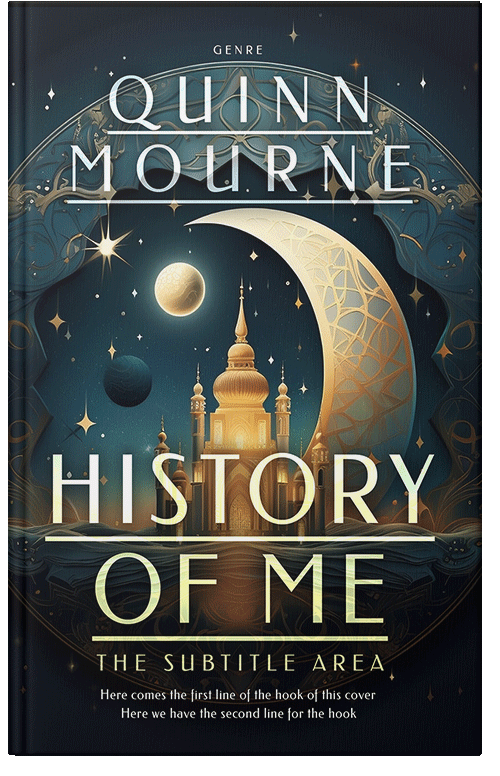 Front view of Premade Religion & Spirituality Book Cover - Pavlova