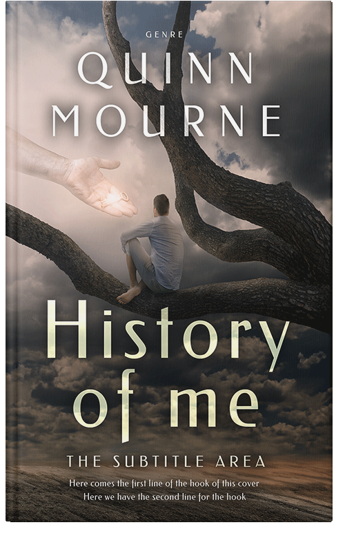 Front view of Premade Literary Fiction Book Cover - Dune