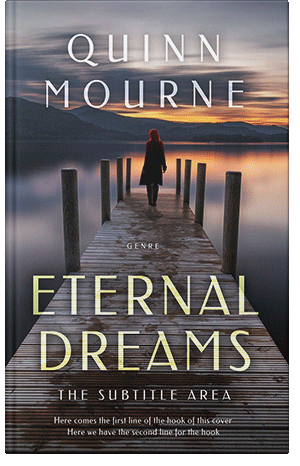 Pre Made Book Cover Ship Gray