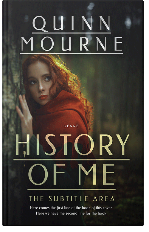 Front view of Premade Fantasy Book Cover - Zeus