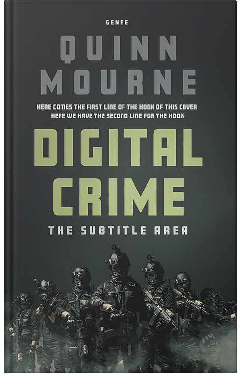 Front view of Cape Cod #30143 - Premade Mystery & Thriller & Suspense Book Cover