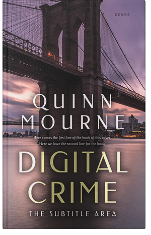 Pre Made Book Cover Thunder