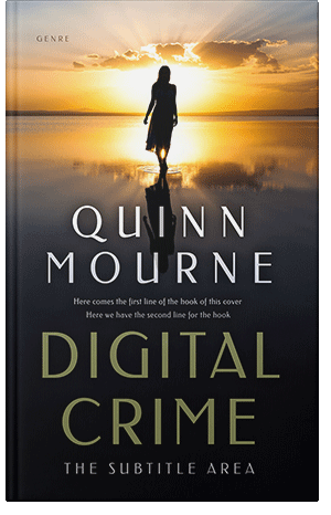 Premade Book Cover Cod Gray