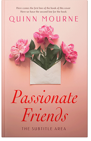 Pre Made Book Cover Mandys Pink