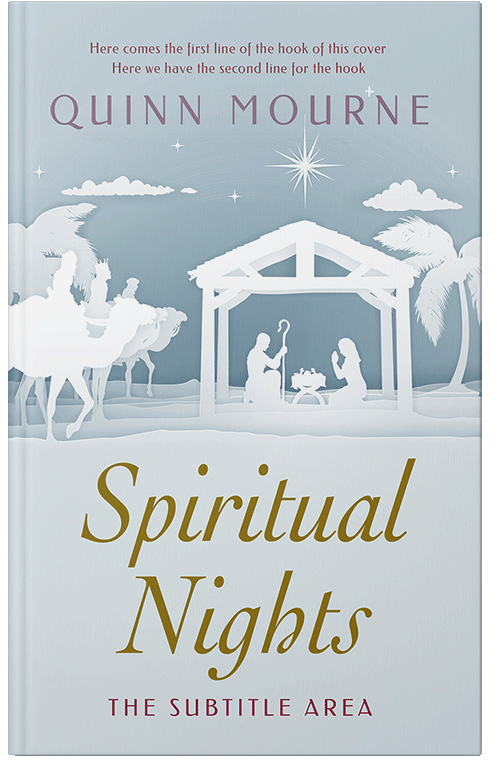 Front view of Premade Religion & Spirituality Book Cover - Geyser