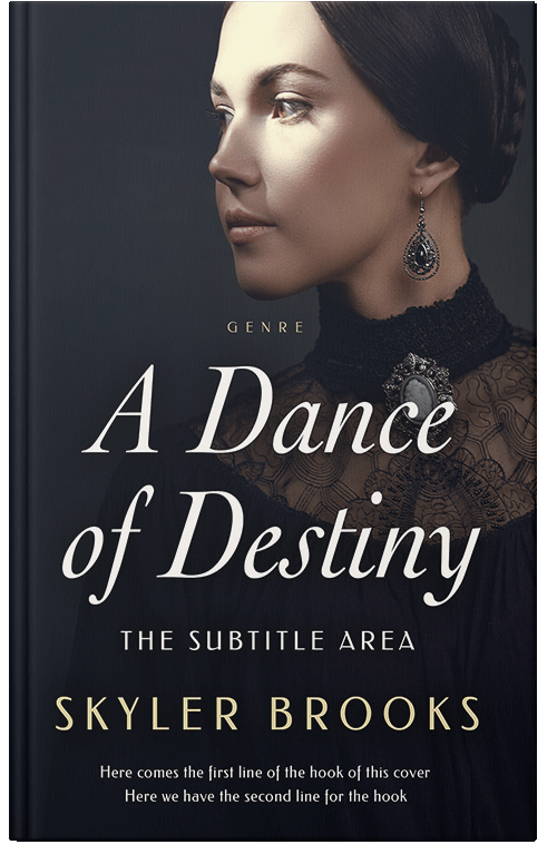 Front view of Premade Romance Book Cover - Vulcan