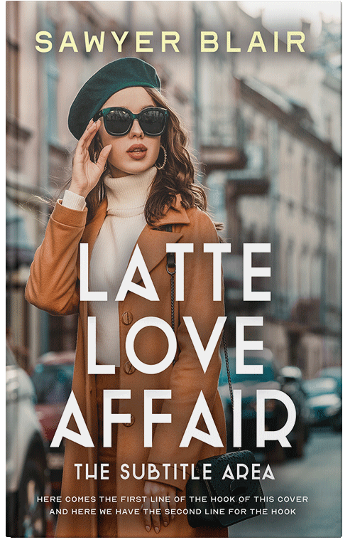 Front view of Premade Chick Lit Book Cover - Cement