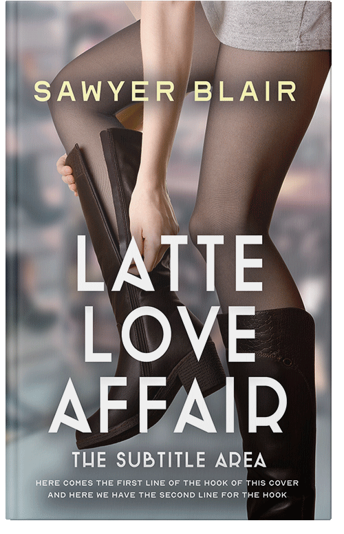 Front view of Premade Business Book Cover - Sandstone