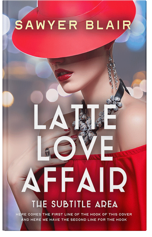 Front view of Premade Romance Book Cover - Copper Rust