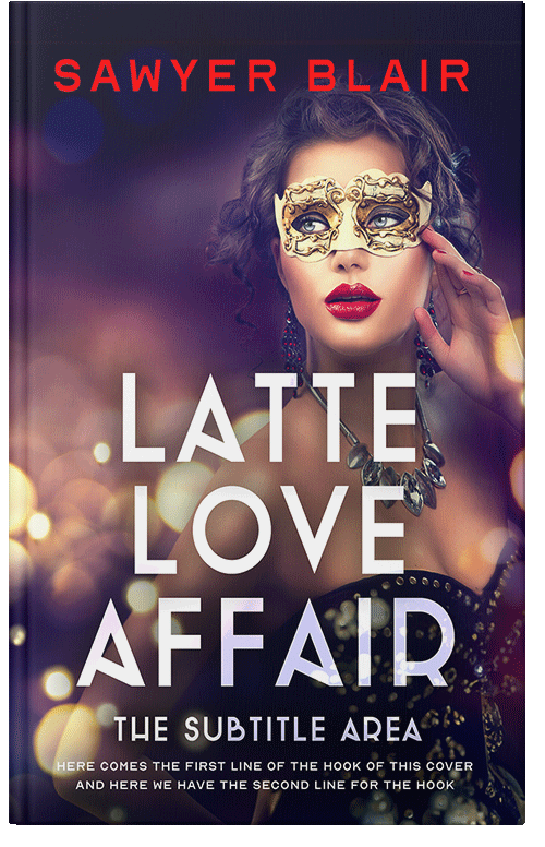 Front view of Premade Romance Book Cover - Eunry