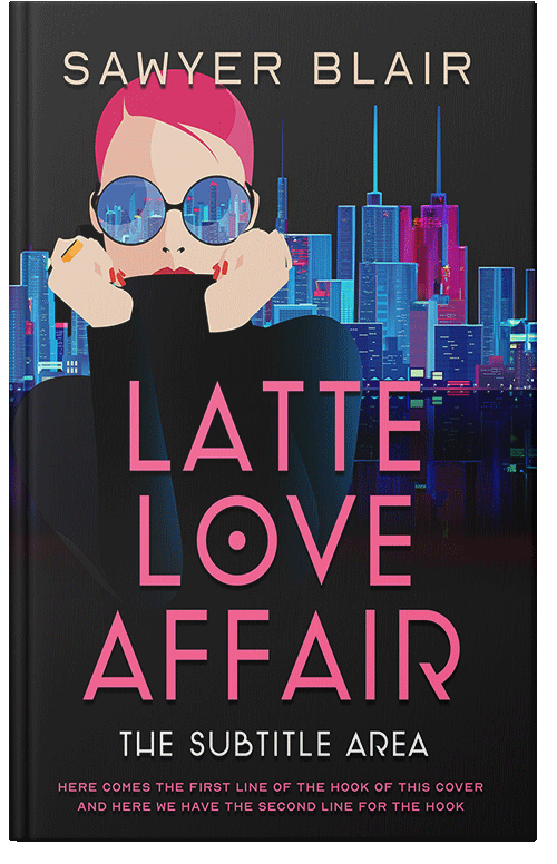 Front view of Premade Literary Fiction Book Cover - Carissma