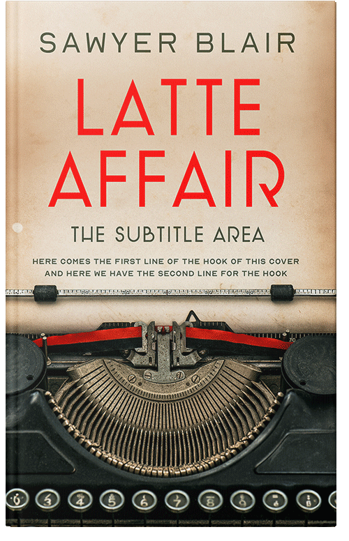 Front view of Premade Historical Book Cover - Heavy Metal