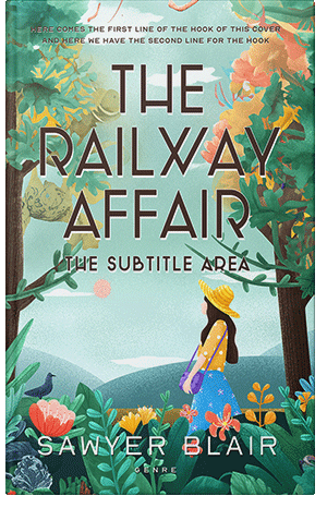 Premade Book Cover Sea Mist