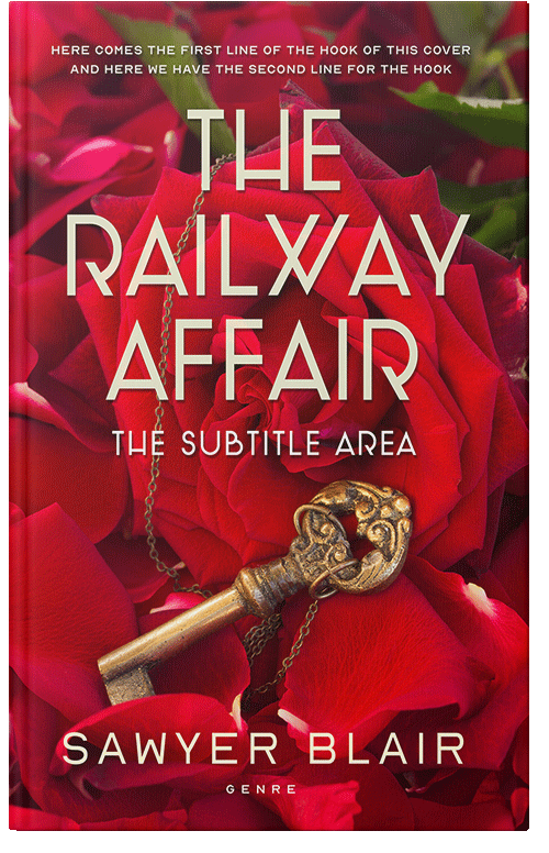 Front view of Premade Romance Book Cover - Monarch