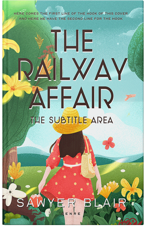 Front view of Premade Chick Lit Book Cover - Skeptic