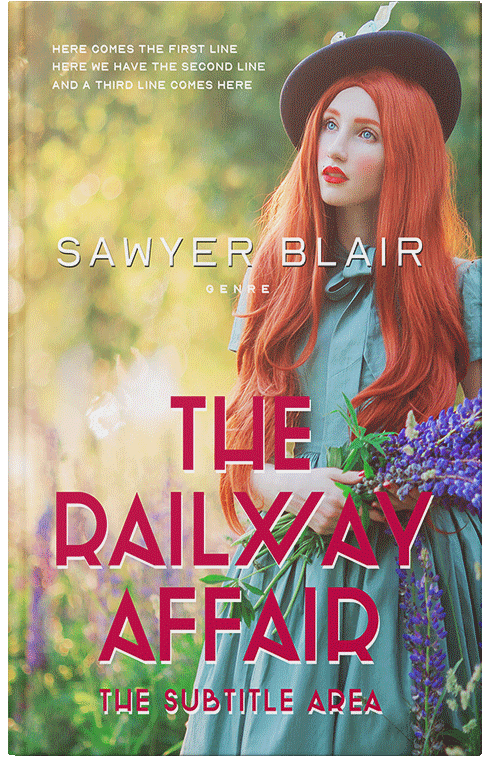 Front view of Premade Romance Book Cover - Mongoose