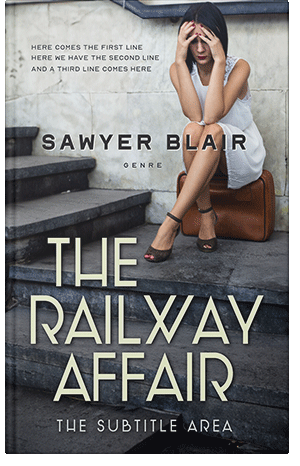 Premade Book Cover Celeste