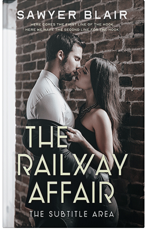 Pre Made Book Cover Quill Gray