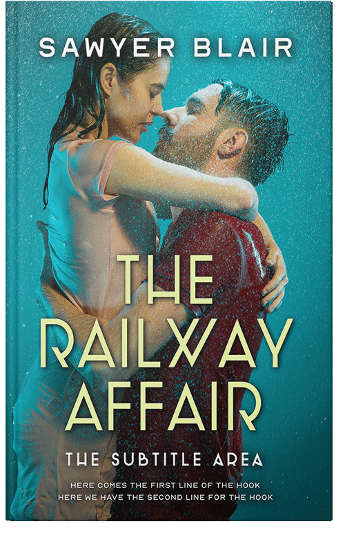 Front view of Premade Romance Book Cover - Paradiso