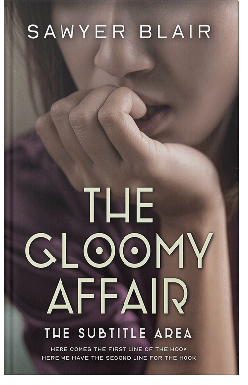 Front view of Premade Teen & Young Adult Book Cover - Woody Brown