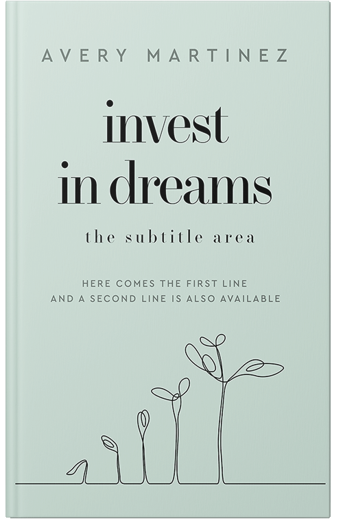 Front view of Premade Environment & Ecology Book Cover - Paris White