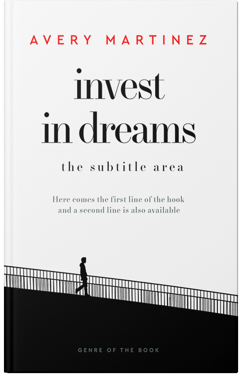 Front view of Premade Literary Fiction Book Cover - Dust Storm