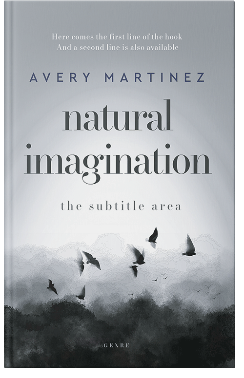 Front view of Premade Nature Book Cover - Loblolly
