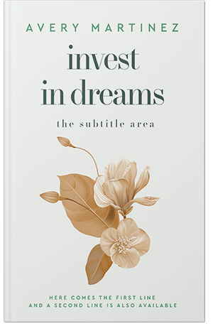 Premade Book Cover Desert Storm