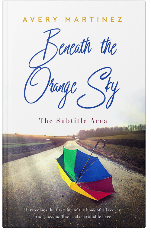 Front view of Premade Literary Fiction Book Cover - Scarpa Flow