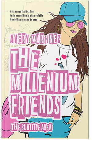 Pre Made Book Cover Beauty Bush