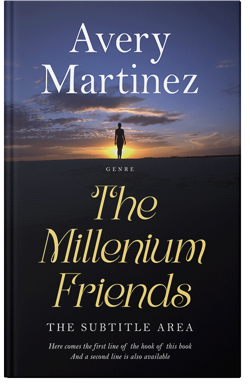 Front view of Premade Self-Improvement & Self-Help Book Cover - Mirage