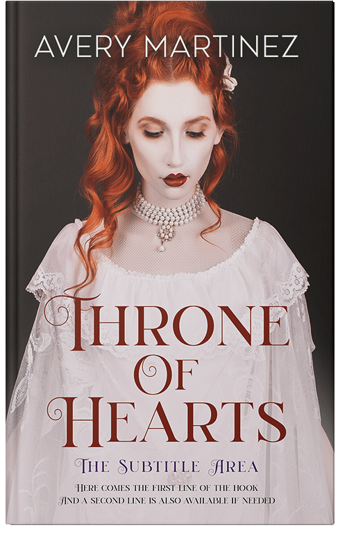 Front view of Premade Romance Book Cover - Swiss Coffee