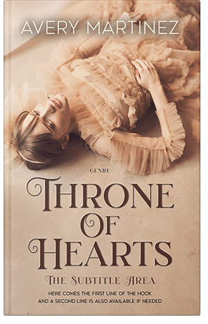 Pre Made Book Cover Cameo