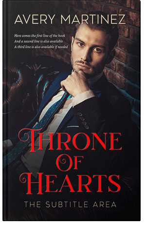 Pre Made Book Cover Cinder