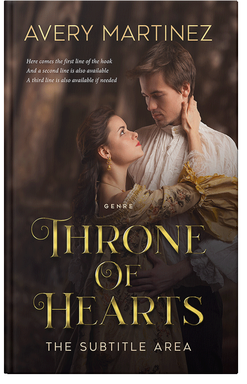 Front view of Premade Romance Book Cover - Night Rider