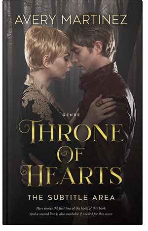 Pre Made Book Cover Cocoa Brown